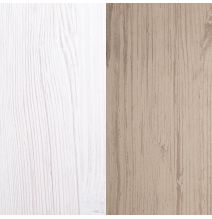 Sinfonier 5 Cajones, Cómoda, Acabado en Andersen Pino y Gris/ 60 cm (Lar) x 106,5 cm (Al) x 39,6 cm de (Fon)