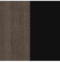 Sinfonier 5 Cajones, Cómoda, Color Negro, Medidas: 60 cm (Largo) x 109,4 cm (Alto) x 39,6 cm de (Fondo) – Meyvaser