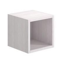 Meyvaser Mueble de salón y TV Conjunto muebles de salón apilable 301 Cm Ancho Color madera y blanco