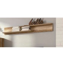 Mueble de Comedor, Mueble Salón, Acabado en Color Cañón, Medidas: 201 cm (Ancho) x 135 cm (Alto) x 41,4 cm (Fondo)