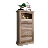 Mueble de Comedor, Mueble Salón, Acabado en Color Cañón, 326x174,7x41,8 cm