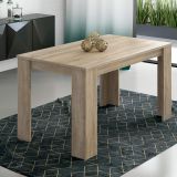 Mesa de Comedor, Mesa de Salón Fija, Color Cambria