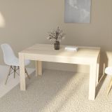 Mesa de Comedor, Mesa de Salón Fija, Color Cambria