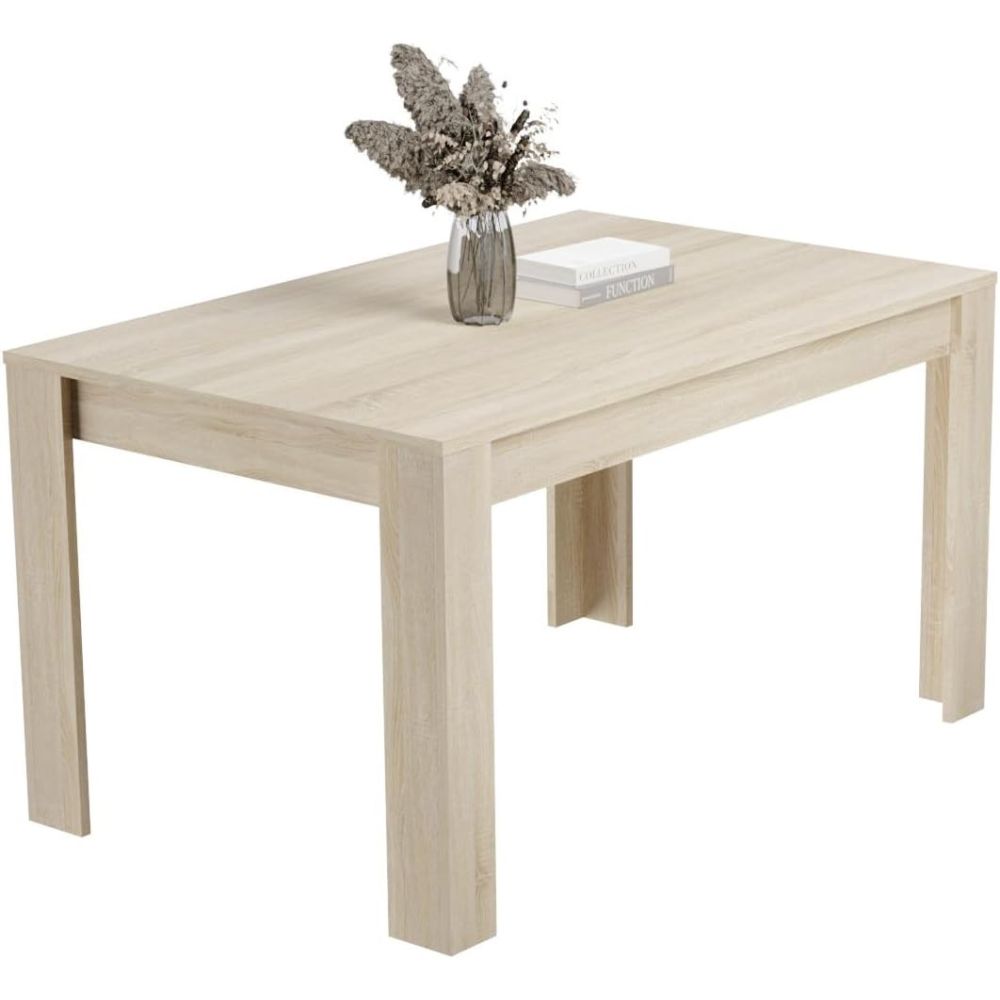 Mesa de Comedor, Mesa de Salón Fija, Color Cambria