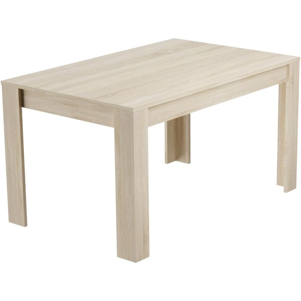Mesa de Comedor, Mesa de Salón Fija, Color Cambria
