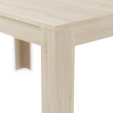 Mesa de Comedor, Mesa de Salón Fija, Color Cambria