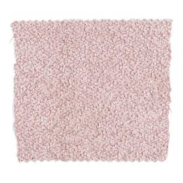 Juego de 2 Sillas con Brazos Tapizadas en Tela Rosa y Patas Metálicas Negras - Medidas 60x57x88 cm