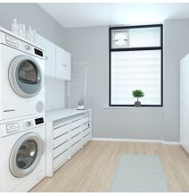 Cajonera 4 cajones | Color: Blanco | Medidas: 62 cm x 50 cm x 44 cm mueble dormitorio