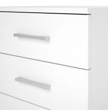 Cajoneras Para escritorio con ruedas 3 Cajones color blanco 58 x 45 x 44 Cm (alto x ancho x fondo)