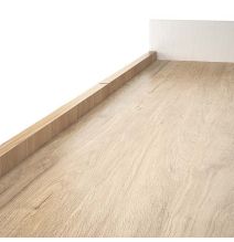 Aparador, Buffet, Salón Comedor 3 Puertas, Armario Auxiliar Color Blanco y Roble, Medidas: 140x87x40 Cm