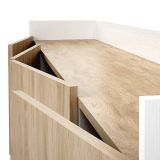 Mueble-Mesa Tv, Salón Comedor 4 Puertas, Armario Auxiliar