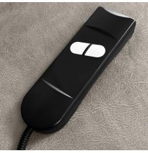 Butaca Relax Power Lift con Estructura de Madera de Eucalipto, Color Cemento, 74x100x88 cm